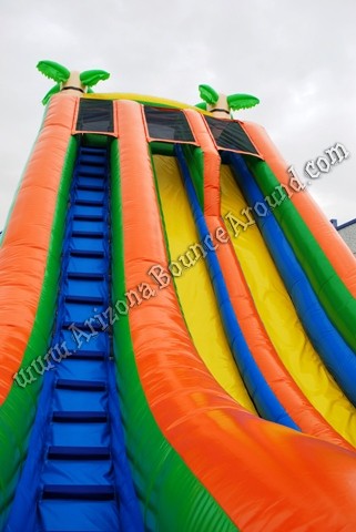 24' Dual Lane Water Slide rental Phoenix